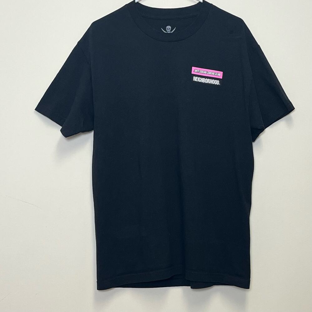 Anti Social Social Club Neighborhood Stuck On You Tee 2019 Colab Shirt Large